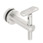 CHBR737, Adjustable Glass Mount  Handrail Bracket for Round Tube